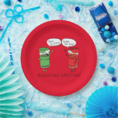 Saasonings Greetings Spices Pappteller (Party)