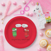 Saasonings Greetings Spices Pappteller (Party)