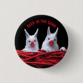 Saatgut im Sand-Button Button (Vorderseite)