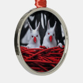 Saatgut im Sand Ornament Aus Metall (Rechts)