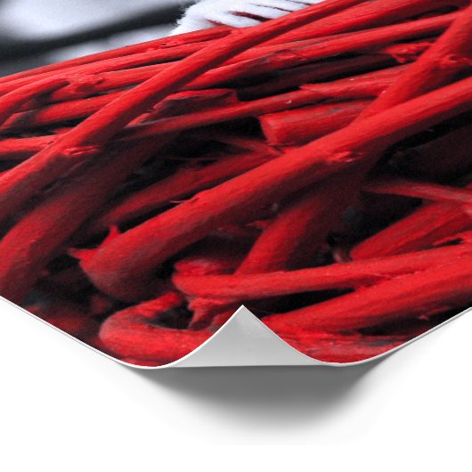 Saatgut im Sand-Poster Poster (Ecke)