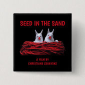 Saatgut in der Schaltfläche Sandplatz Button (Vorderseite)