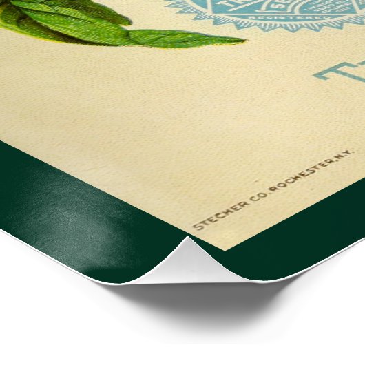 Saatgut jährlich poster (Ecke)