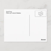 Saatgut Postkarte (Rückseite)