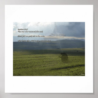 Saatgut und Glaube Poster