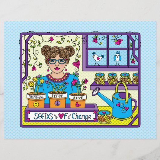 Saatgut von Change_Flaat Paper Sheet 11"x8.5" (Vorderseite)