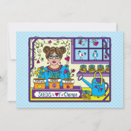 Saatgut von Change_flat card 7"x5"