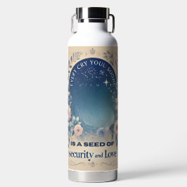 Saatgut von Liebe AI Art Trinkflasche
