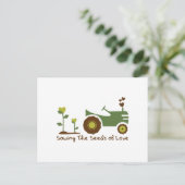Saatgut von Lieben Postkarte (Stehend Vorderseite)