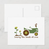 Saatgut von Lieben Postkarte (Vorne/Hinten)