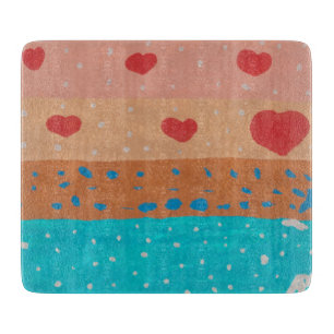 Saatgut von Lieben Schneidebrett