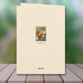 Saatgutpackung Vintage Blume Farm geflochten