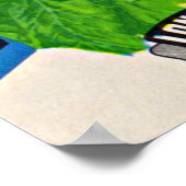 Saatgutpackungen der 50er Jahre Poster (Ecke)