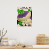 Saatgutpackungen der 50er Jahre Poster (Küche)