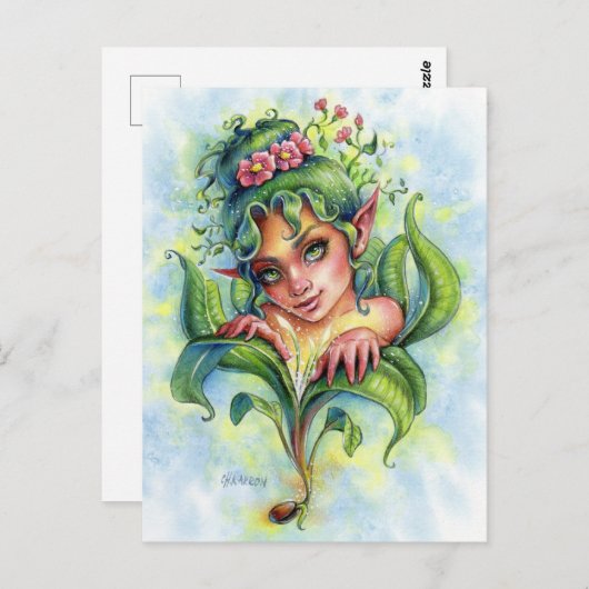 Saatgutpostkarte Postkarte (Vorne/Hinten)