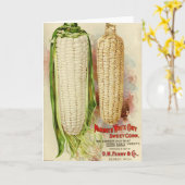 Saatgutüberdeckung - Mais Karte (Gelbe Blume)