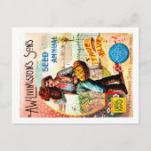 Saatgutverpackung Postkarten. Postkarte (Vorderseite)