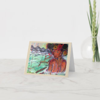 Saato Water Goodess Note Karte