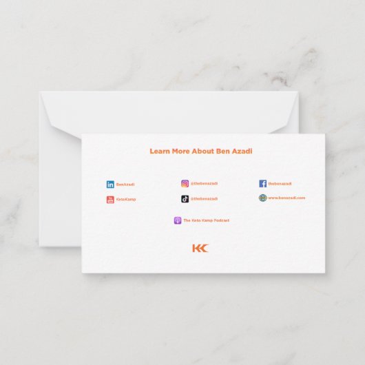 Saatöl-Allergiekarte Mitteilungskarte (Rückseite)