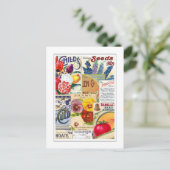 Saatpackungen Postkarte (Stehend Vorderseite)