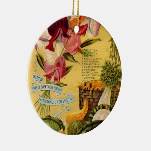 Saatsorte Keramik Ornament (Rechts)