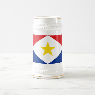 Saba Flag Bierglas