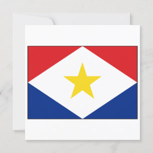 Saba Flag Einladung
