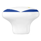 Saba Flag Keramikknauf (Seitenansicht)