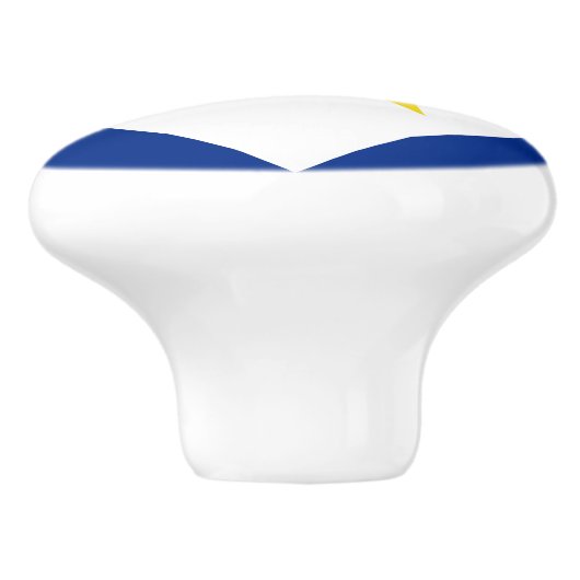 Saba Flag Keramikknauf (Seitenansicht)