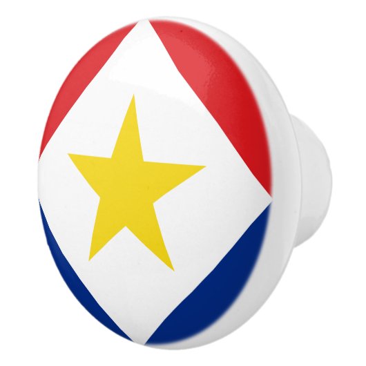 Saba Flag Keramikknauf (Rechts)