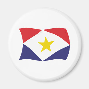 Saba Flag Magnet