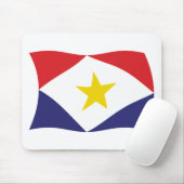 Saba Flag-Mauspad Mousepad (Mit Mouse)