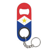 Saba Flag Mini Flaschenöffner (Rückseite)