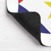Saba Flag Mousepad (Ecke)