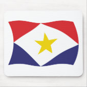 Saba Flag Mousepad (Vorne)