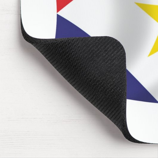 Saba Flag Mousepad (Ecke)