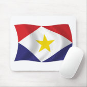 Saba Flag Mousepad (Mit Mouse)