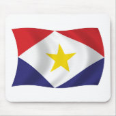 Saba Flag Mousepad (Vorne)