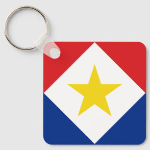 Saba Flag Schlüsselanhänger
