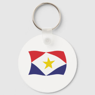 Saba Flag Schlüsselanhänger