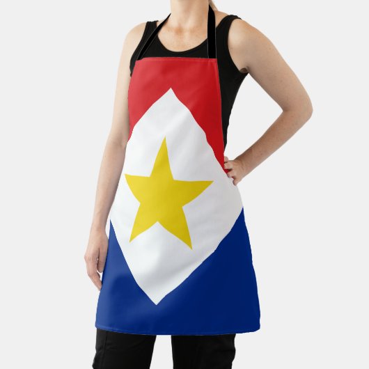 Saba Flag Schürze (InSitu)