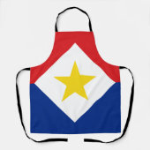 Saba Flag Schürze (Vorderseite)