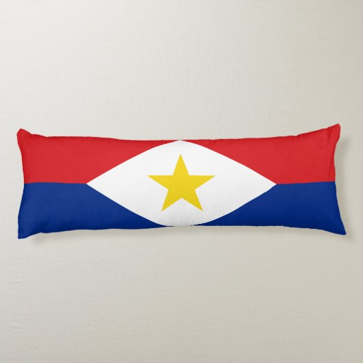 Saba Flag Seitenschläferkissen (Rückseite)