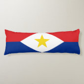 Saba Flag Seitenschläferkissen (Vorderseite)