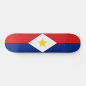 Saba Flag Skateboard (Horizontal)