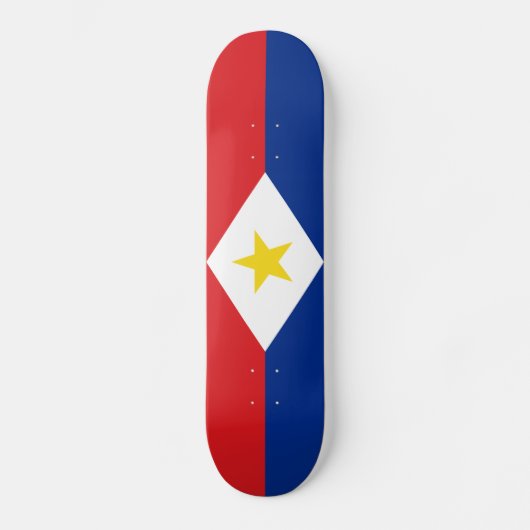 Saba Flag Skateboard (Vorderseite)