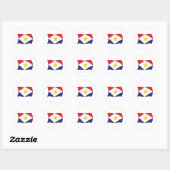 Saba Flag Sticker (Blatt)