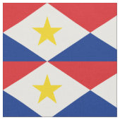 Saba Flag Stoff (Nahaufnahme)