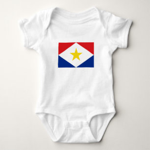 Saba-Flagge Baby Strampler