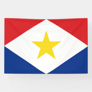 Saba-Flagge Banner